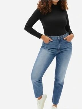 Everlane Curvy Cheeky Jean Crop Sz 31